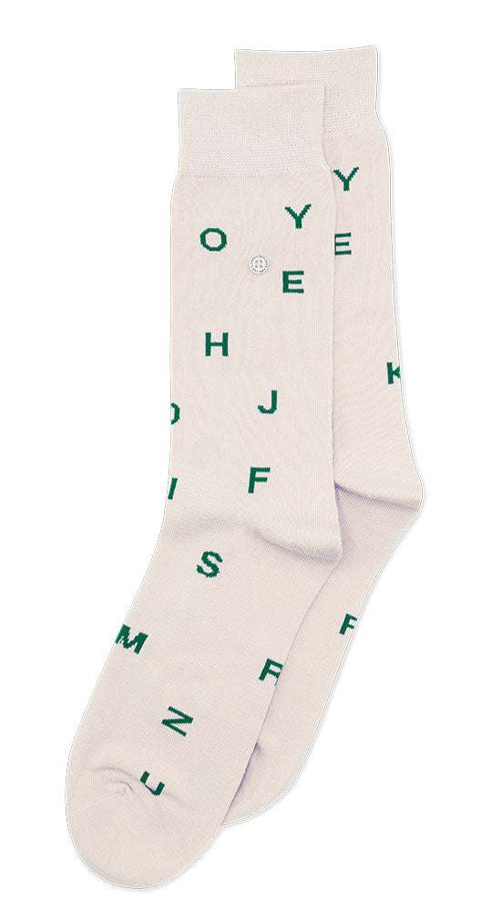 Letters Socks | Alfredo Gonzales