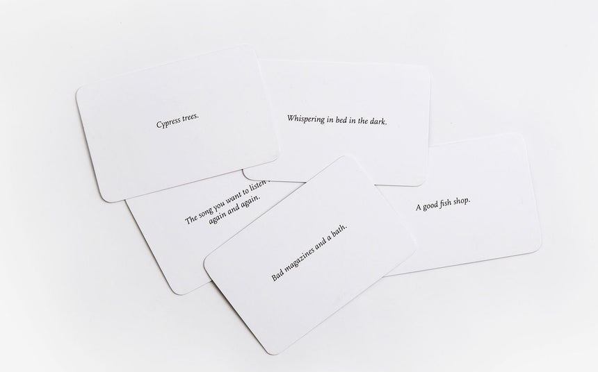 Small Pleasures Prompt Cards | The School of Life